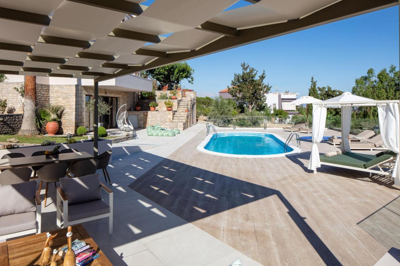 Villa Natura - With Private Heated Pool Tria Monastiria Dış mekan fotoğraf