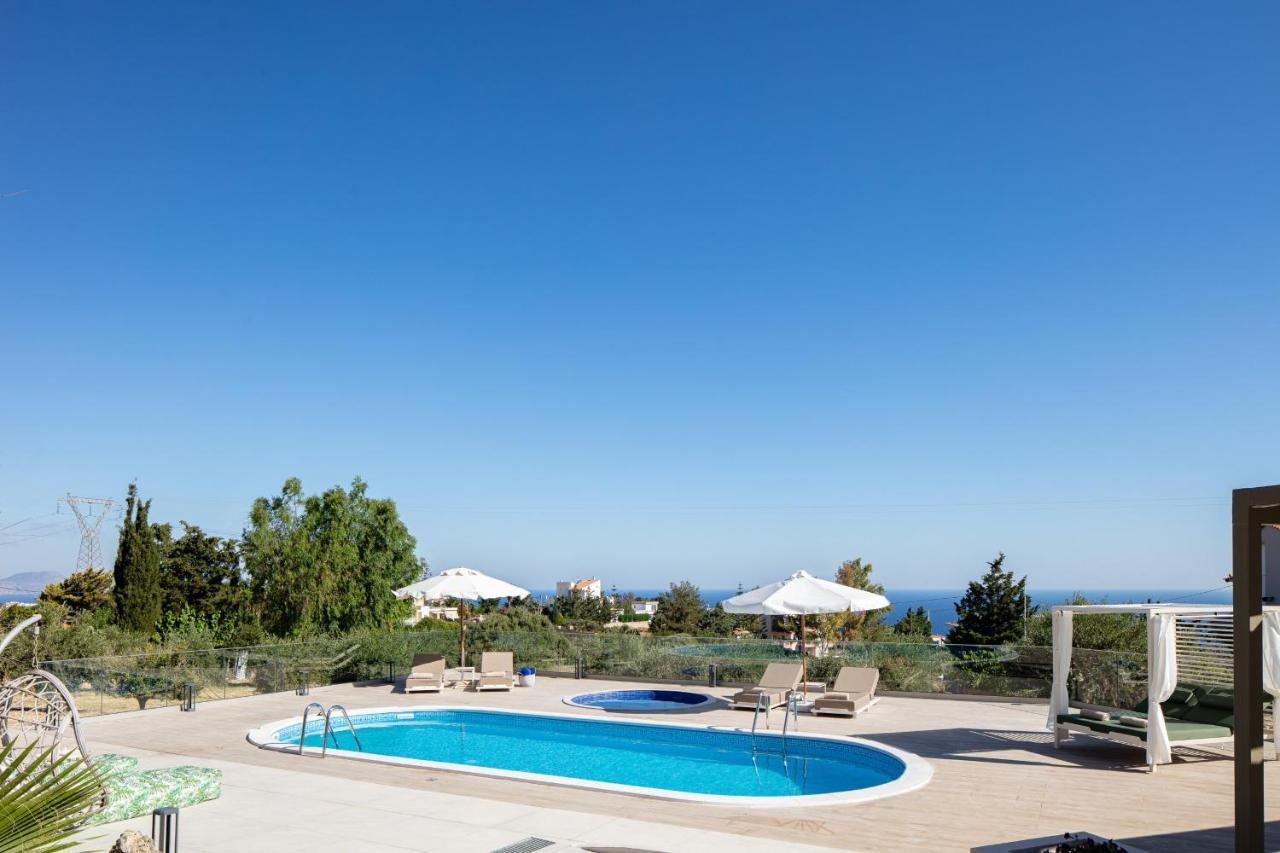 Villa Natura - With Private Heated Pool Tria Monastiria Dış mekan fotoğraf