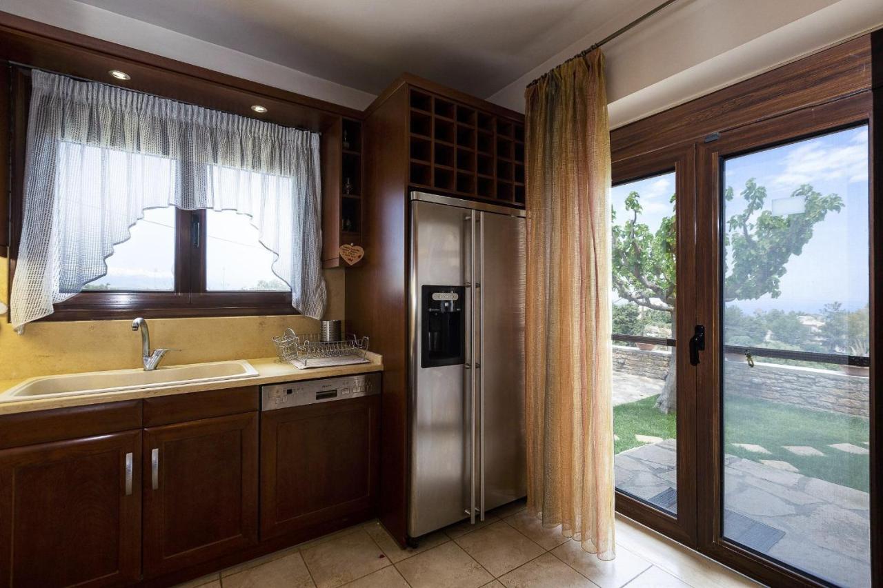 Villa Natura - With Private Heated Pool Tria Monastiria Dış mekan fotoğraf